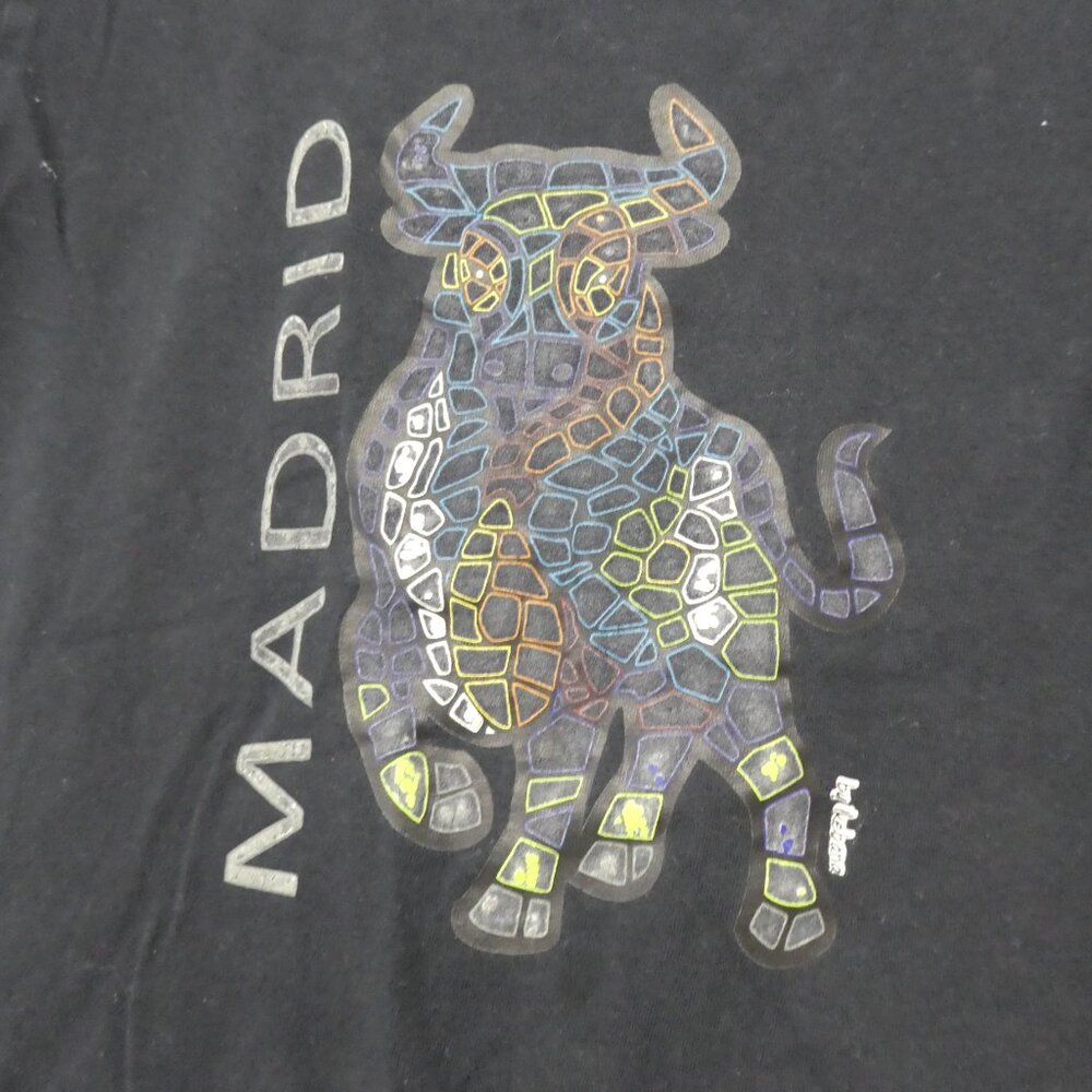 ROLY - Beagle Kids | size 10 - youth | Black Madrid Short Sleeve Cotton Tee